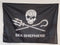 Sea Shepherd Jolly Roger Flag | Black
