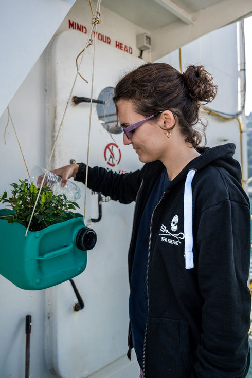 Felpa Unisex Jolly Roger | Nera - Nuovo logo