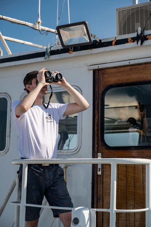 Maglietta Unisex Sea Shepherd Jolly Roger | Bianca