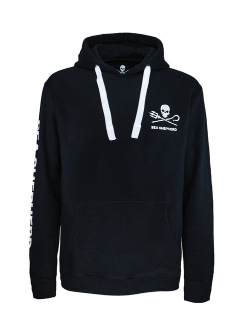 Felpa Unisex Senza Zip Jolly Roger | Nera