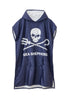 Poncho Telo Mare Unisex Jolly Roger | Blu