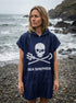 Poncho Telo Mare Unisex Jolly Roger | Blu