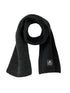 Sciarpa lavorata a maglia Jolly Roger | Nero