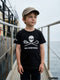 Maglietta Bambino Unisex Jolly Roger | Nero