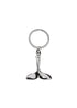 Whale Tail Keychain | Polished