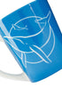 Porcelain Mug Whale Logo | Blue