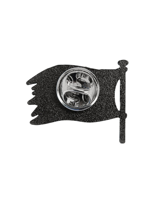 Jolly Roger Flag Pin | Black