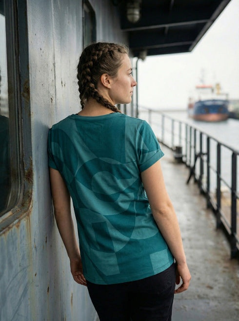 Maglietta Donna Emerald Sea | Smeraldo