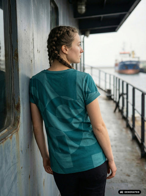 Maglietta Donna Emerald Sea | Smeraldo