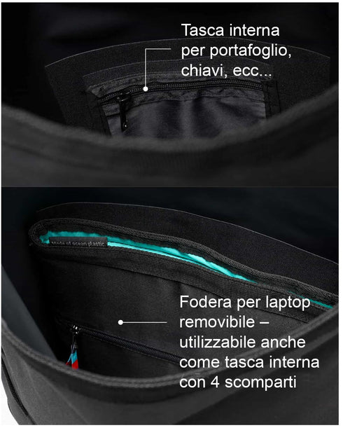 Zaino Jolly Roger Got Bag | Nero