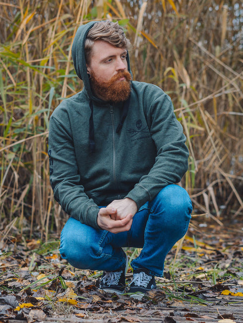 Felpa Unisex Jolly Roger | Verde