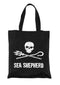 Borsa Shopper Jolly Roger | Nero