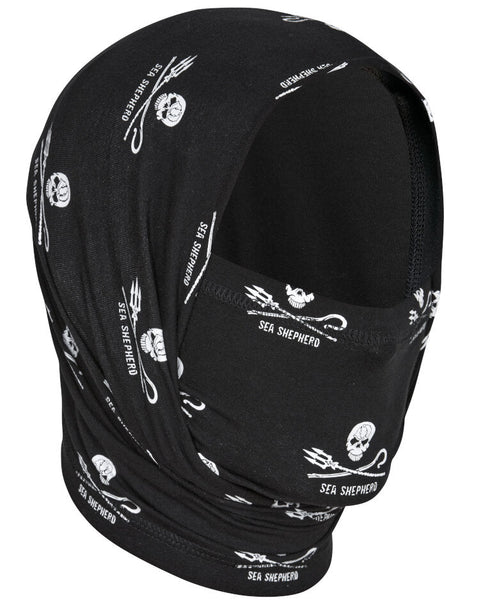 Bandana Tubolare Multifunzione Jolly Roger | Nero o Camouflage