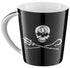 Tazza Porcellana Jolly Roger | Nera