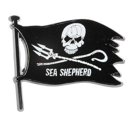 Spilla Bandiera Jolly Roger | Nero