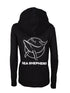 Felpa con Cappuccio Unisex Logo Classico | Nera