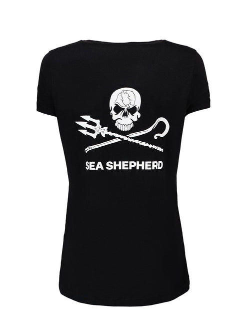 Women's Jolly Roger | Black T-shirt