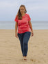 Maglietta Donna Coral Sea | Corallo
