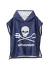 Poncho in telo mare Unisex Bambini Jolly Roger | Blu