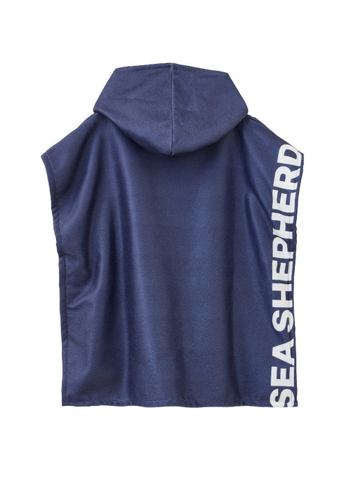 Poncho in telo mare Unisex Bambini Jolly Roger | Blu