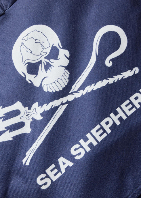 Poncho in telo mare Unisex Bambini Jolly Roger | Blu