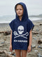 Poncho in telo mare Unisex Bambini Jolly Roger | Blu
