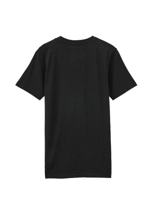 Maglietta Unisex Slub Jolly Roger | Nero