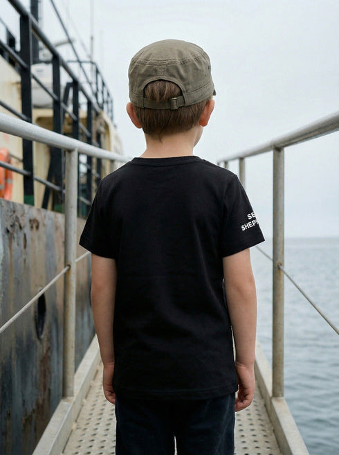 Maglietta Bambino Unisex Jolly Roger | Nero