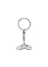Whale Tail Keychain | Polished