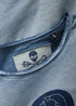 Maglietta Unisex Antarctica Jolly Roger | Blu