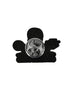 Jolly Roger Flag Pin | Black
