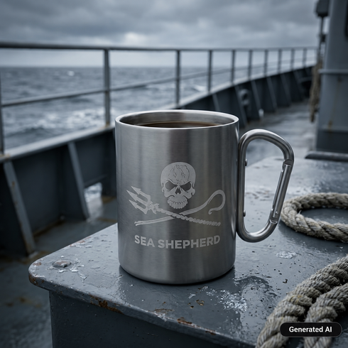 Tazza Termica Jolly Roger | Acciaio Riciclato