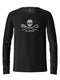 Maglietta Unisex Sea Shepherd Jolly Roger a maniche lunghe | Nera