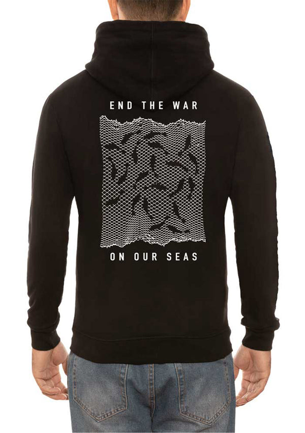 Unisex Seaspiracy Sweatshirt End the War on Our Seas | Black