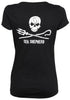 Maglietta Donna Sea Shepherd Jolly Roger | Nera