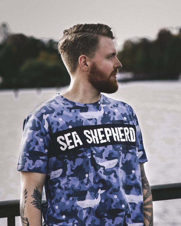 Men's Whale Season T-Shirt | Camouflage